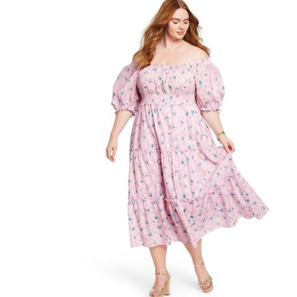 LoveShackFancy X Target Dresses & Skirts - Sabina Puff Sleeve LoveShackFancy X Target 1X NWT Barbie Core